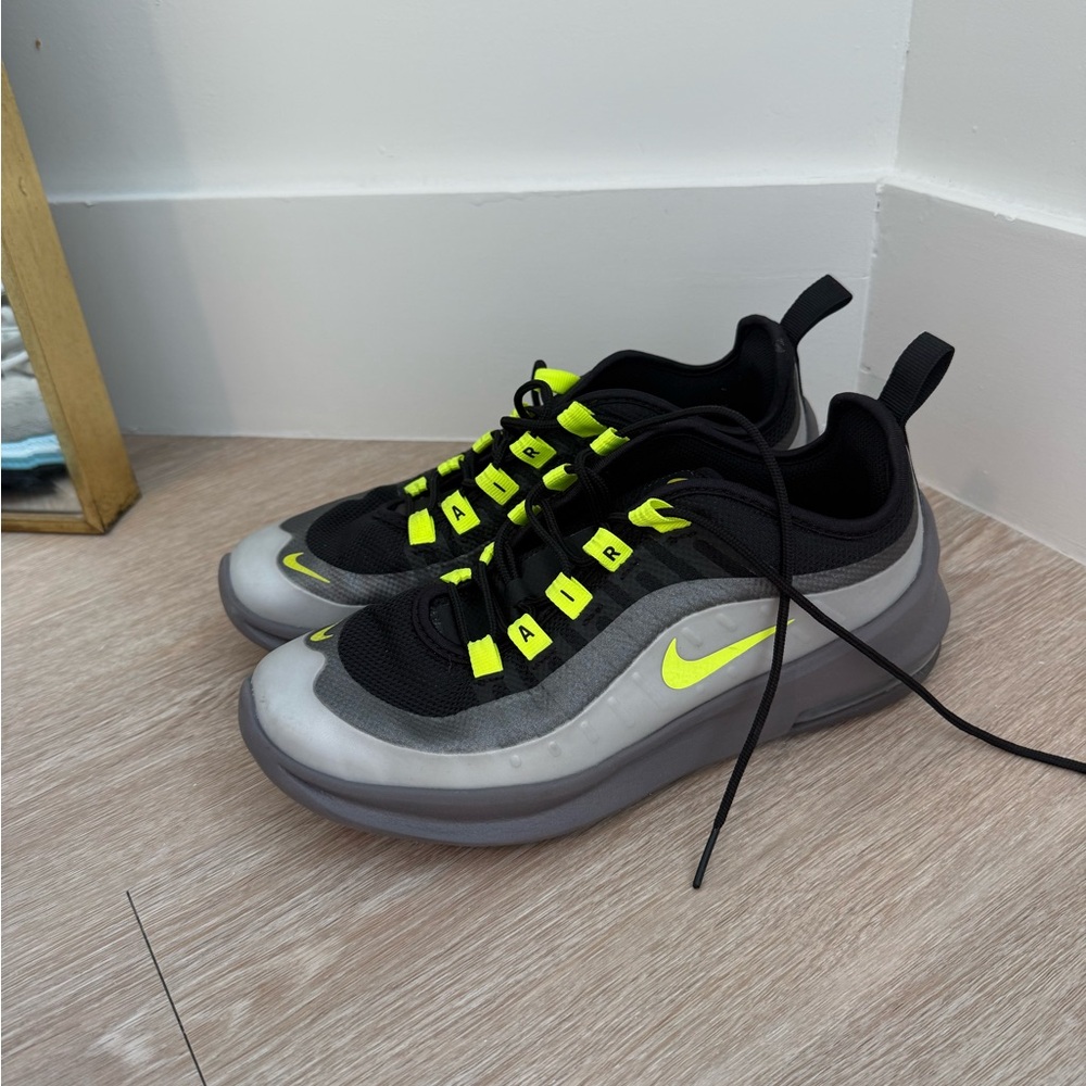 Nike Women's Black & Volt Air Casual Sneakers air max
